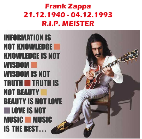 R.I.P. ZAPPA